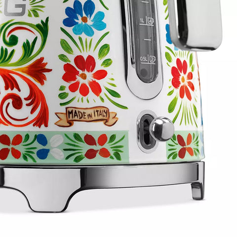 SMEG Dolce & Gabbana Electric Kettle, Sicily is My Love