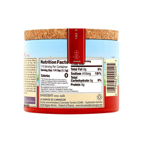 Le Saunier De Camargue Fleur De Sel, 4.4 oz. (125gr)