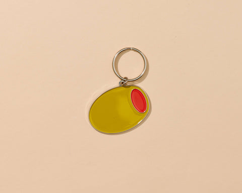 Olive Keychain - Foodie, Grocery - Mothers Day Fathers Day Spring Easter - Bag Charm