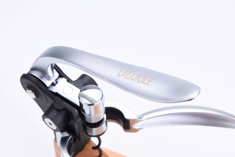 Lever corkscrew on stand