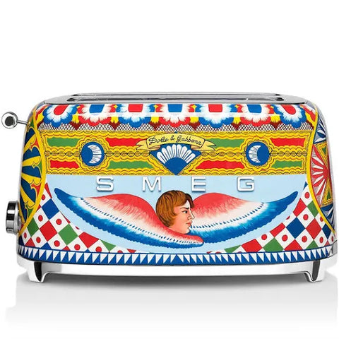 SMEG - DOLCE AND GABBANA - 4 Slice longToaster