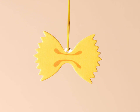 Farfalle Bowtie Pasta Air Freshener - Lemon Scent