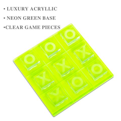 Acrylic Tic Tac Toe Set