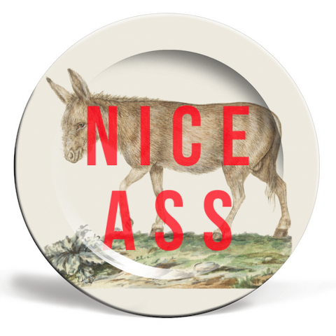 Plates 'Nice Ass' by The 13 Prints