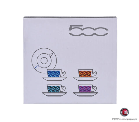 Fiat 500 Cappuccino Cups
