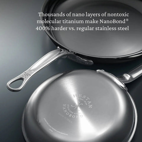Hestan Nanobond Titanium French Skillet -12.5in