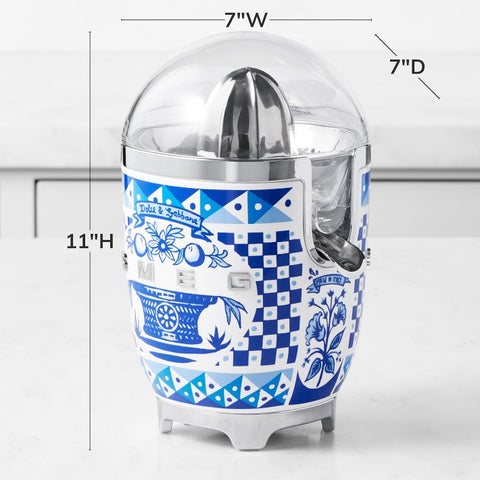 SMEG Dolce & Gabbana  Blu Mediterraneo Citrus Juicer