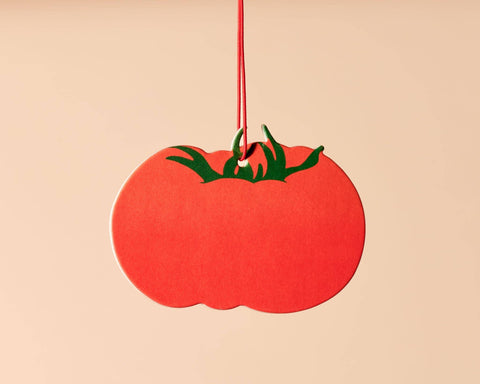 Tomato Air Freshener - Cinnamon Candy Scent - Foodie Fathers Day Gift Mothers Day Spring Easter