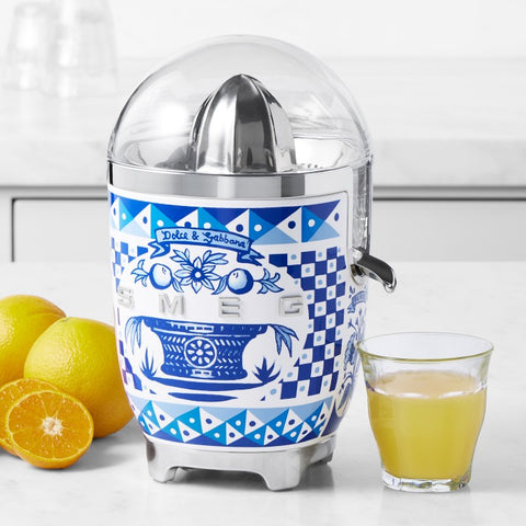 SMEG Dolce & Gabbana  Blu Mediterraneo Citrus Juicer