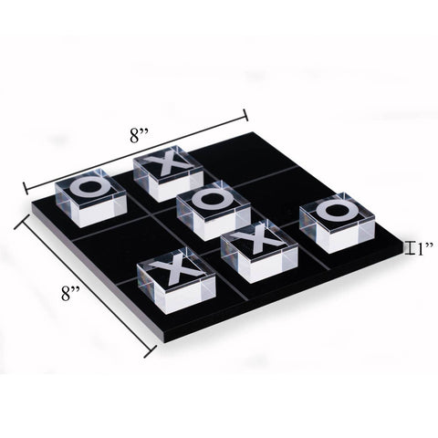 Acrylic Tic Tac Toe Set