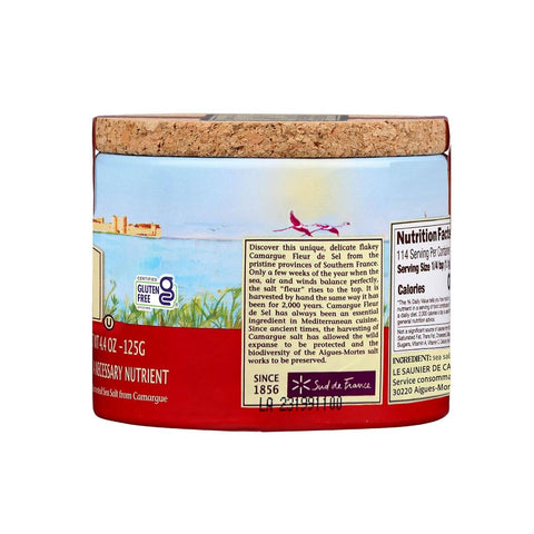 Le Saunier De Camargue Fleur De Sel, 4.4 oz. (125gr)