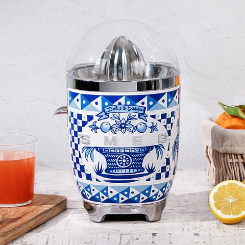 SMEG Dolce & Gabbana  Blu Mediterraneo Citrus Juicer
