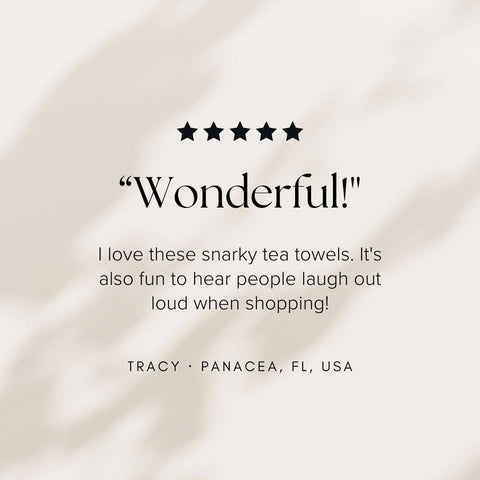 Twisted Wares - Jolly as Fuck Holiday Christmas Tea Towel Kitchen Towels