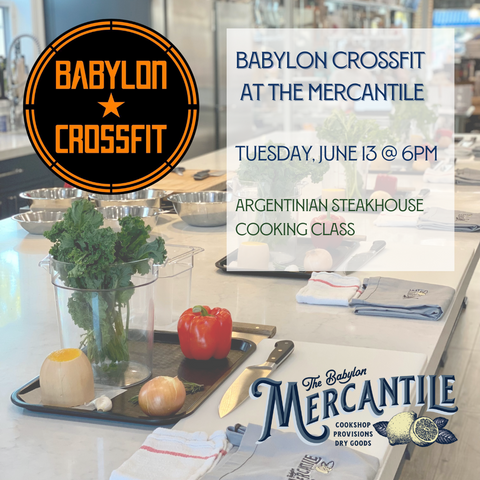 Babylon Crossfit - Private Cooking Class: