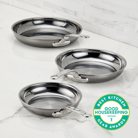 Hestan Nanobond Titanium French Skillet -12.5in