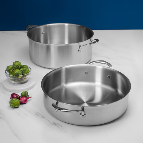 Hestan -Thomas Keller Insignia
Commercial Clad Stainless Steel Rondeaus