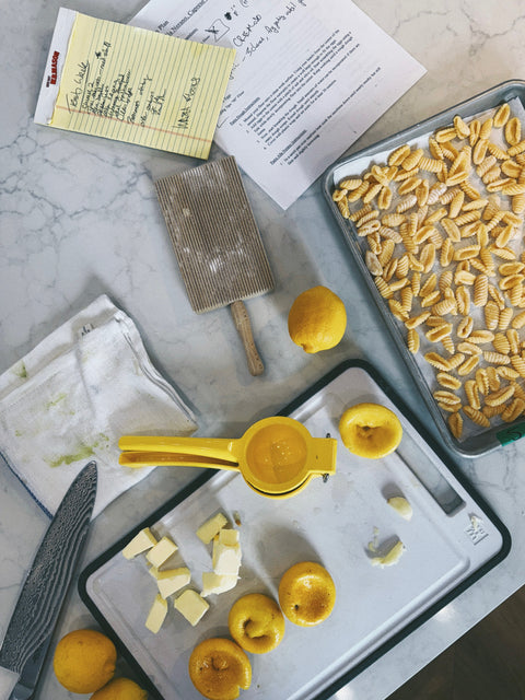 Handmade Cavatelli ala Limone