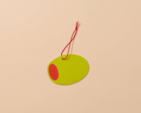 Olive Air Freshener - Candy Scent - Foodie - Fathers Day Gift Mothers Day Spring Easter
