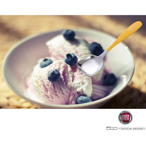 FIAT, Set of 4 Ice Cream Spoons,