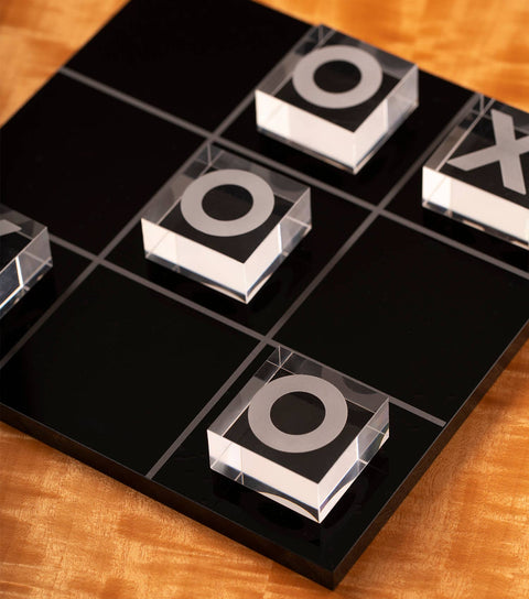 Acrylic Tic Tac Toe Set