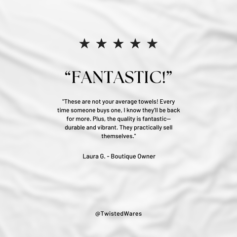 Twisted Wares - Jolly as Fuck Holiday Christmas Tea Towel Kitchen Towels