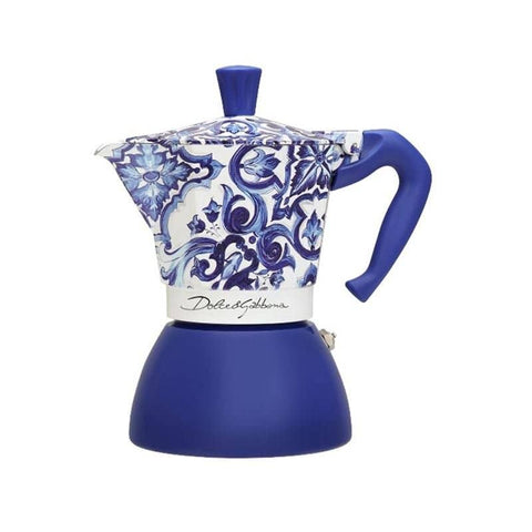 MOKA INDUCTION 6 Cup D&G Blu Med
