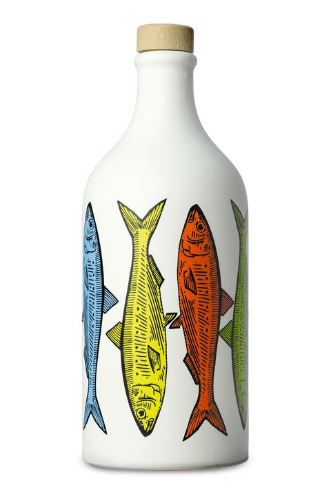 Peranzana Extra Virgin Olive Oil Sardine Ceramic by Muraglia