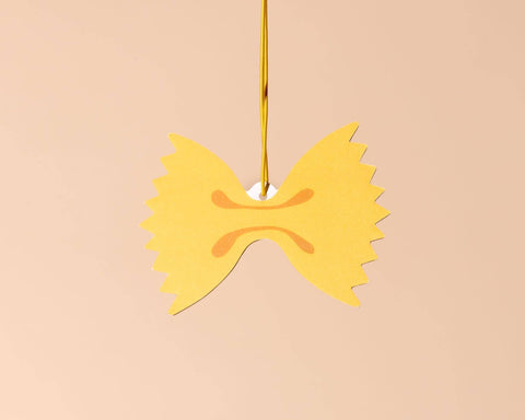 Farfalle Bowtie Pasta Air Freshener - Lemon Scent
