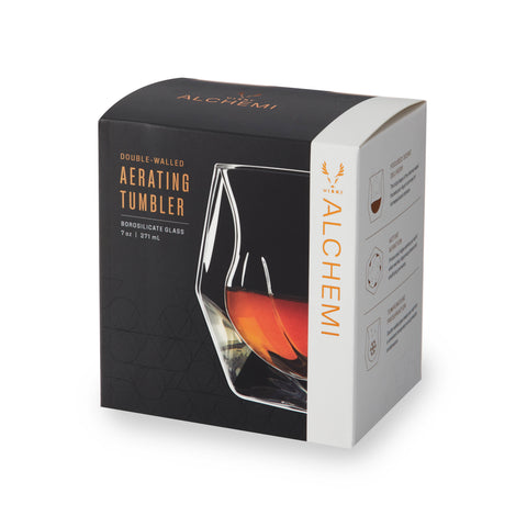 Viski - Alchemi™ Double Walled Aerating Whiskey Tasting Glass