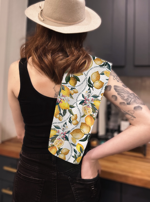 When Life Gives Lemons Tea Towel