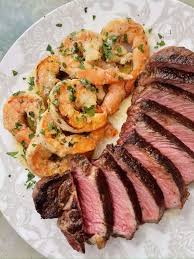 Surf & Turf  Steak & Shrimp Scampi