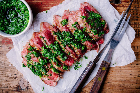 STEAK NIGHT: Argentinian Steak with Chimichurri Sauce
