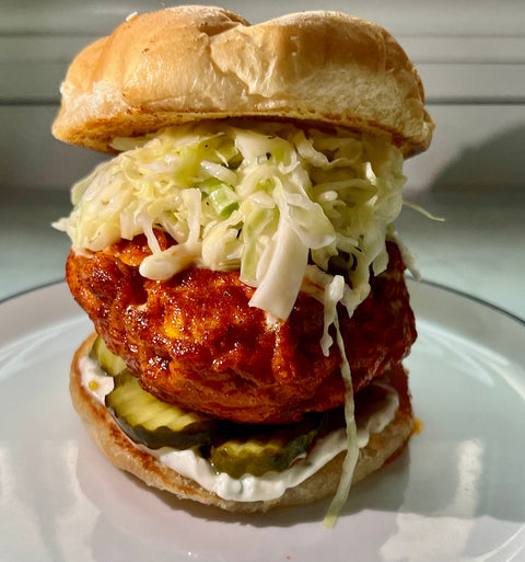 Vegan Fried "Chicken" Sandwich