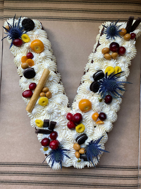 Decorative Letter Tarts