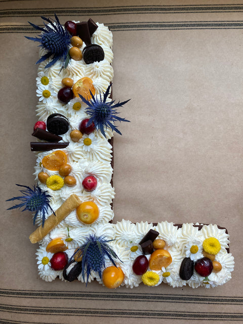 Decorative Letter Tarts