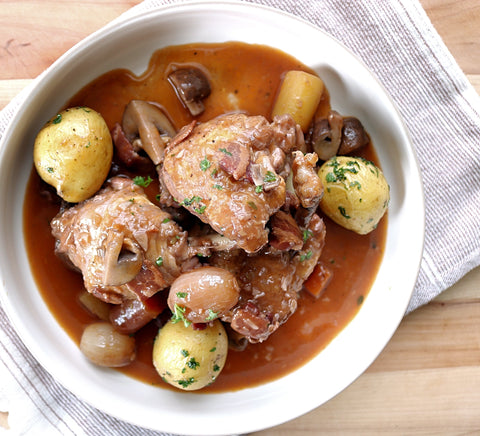 Classic French Coq Au Vin