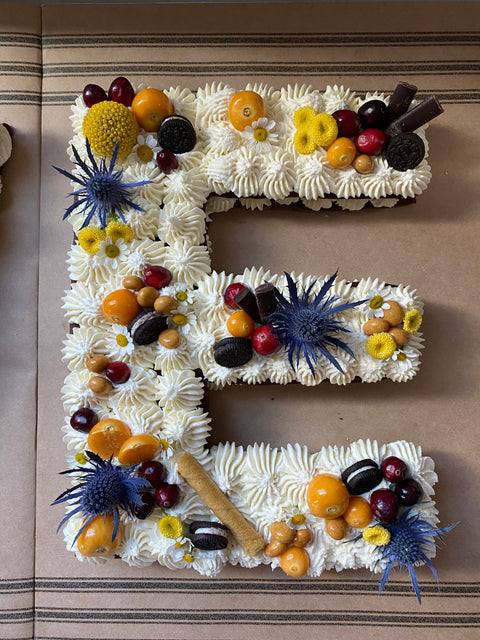 Decorative Letter Tarts