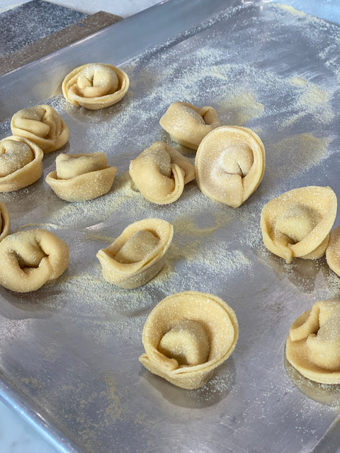 Pasta: Ravioli & Fettuccini