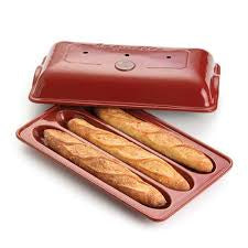 Emile Henry Charcoal Baguette Baker