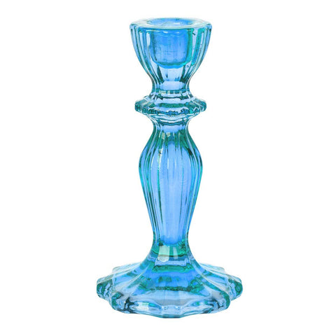 Color Glass Candle Holder