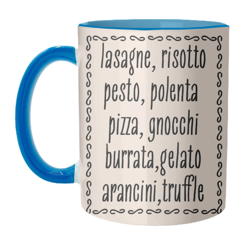 Mugs 'Italian Food' by Move Studio