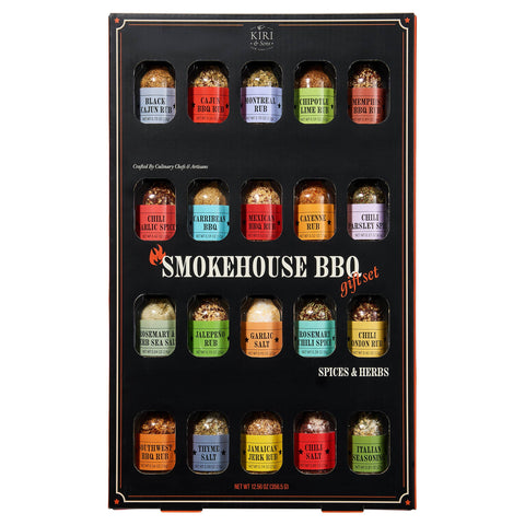 Smokehouse BBQ Gourmet Grilling Spice Set | 20-Set