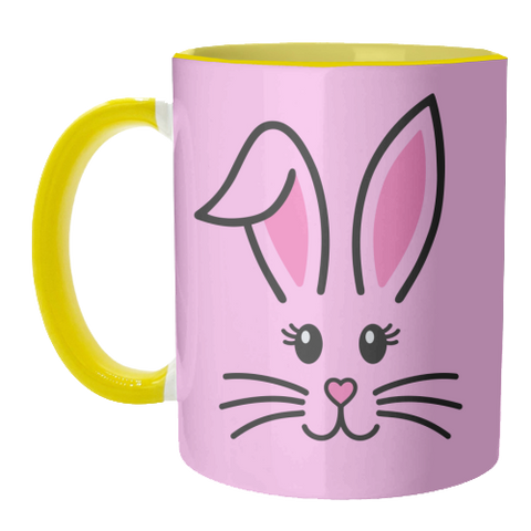 Mugs 'Pink Bunny' by Lilly Rose