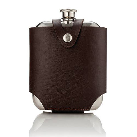 Viski - Stainless Steel Flask w/ Traveling Case