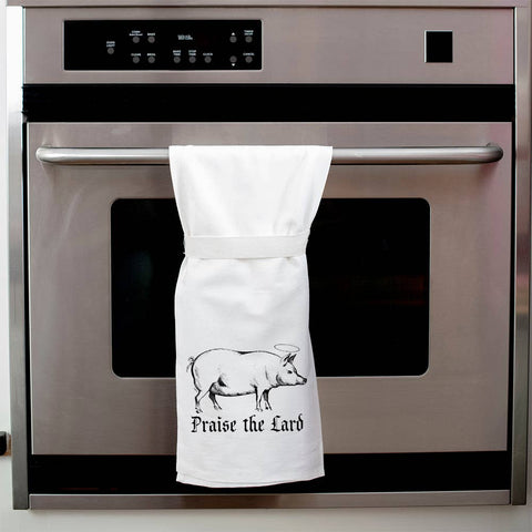 Praise The Lard  | Funny Kitchen Towels *LAST CHANCE*