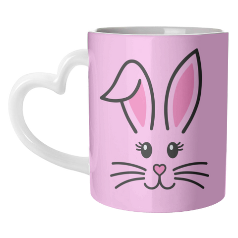 Mugs 'Pink Bunny' by Lilly Rose