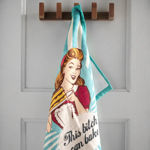 Zapps Clothing - This Bitch Can Bake Kitchen Towel Set