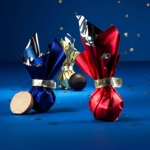 Large Round Assorted Chocolate Christmas Box