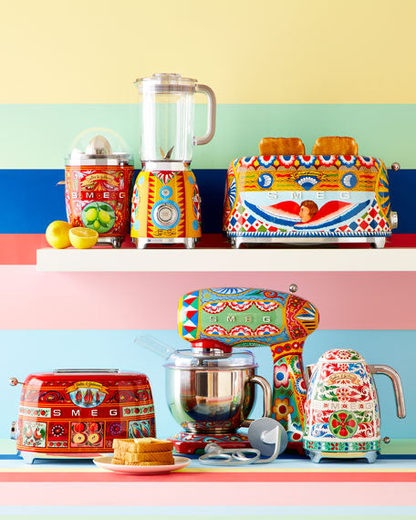 Dolce Gabbana x SMEG Sicily Is My Love 4-Slice Toaster