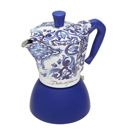 MOKA INDUCTION 6 Cup D&G Blu Med